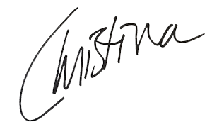  Christina Neuner signature